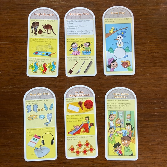 Melissa & Doug Smarty Pants Preschool Brain Building Card Set - Picture 2 of 5
